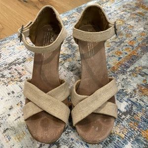 Tom’s Wedge Sandals